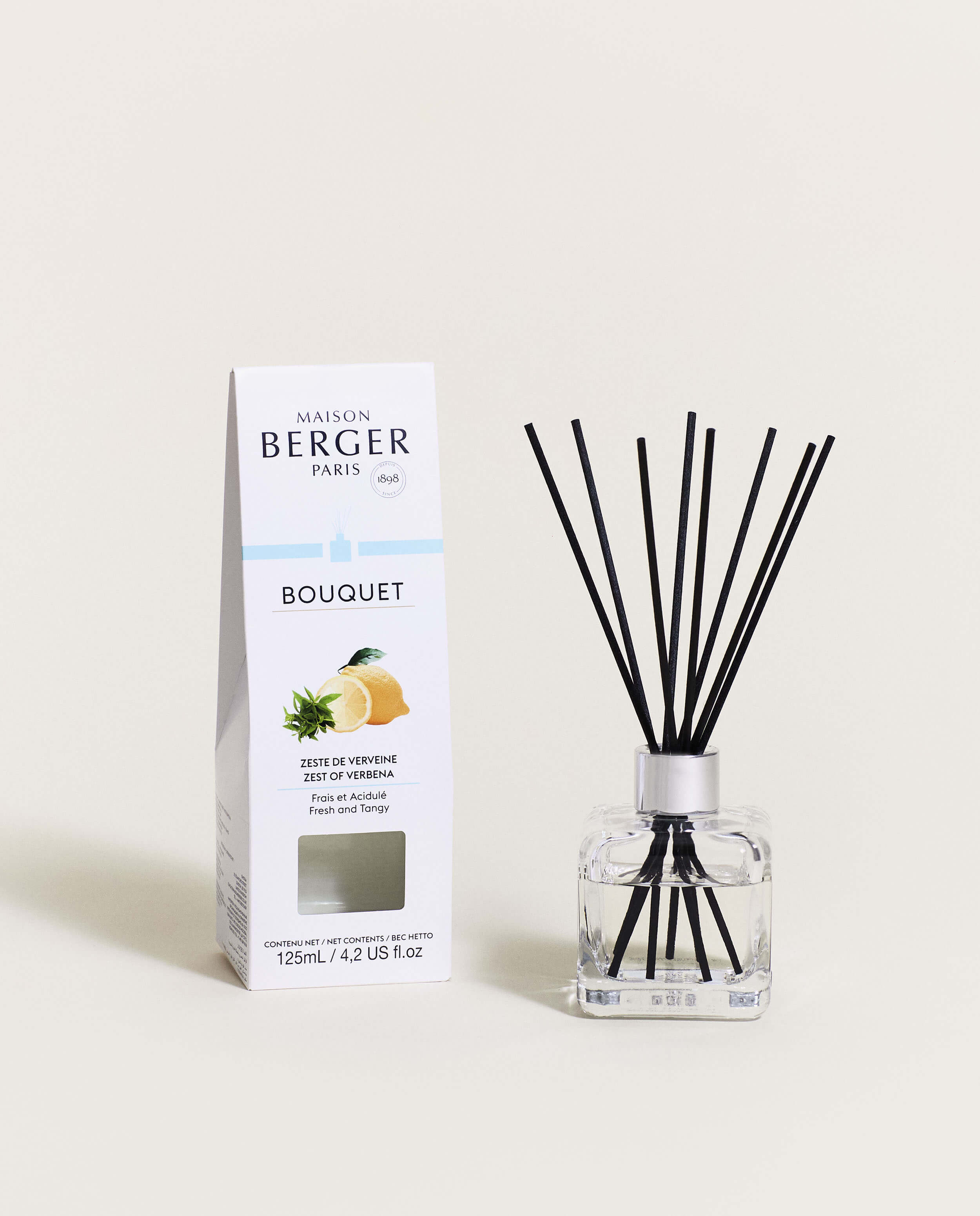 Maison Berger Zest of Verbena Cube Reed Diffuser