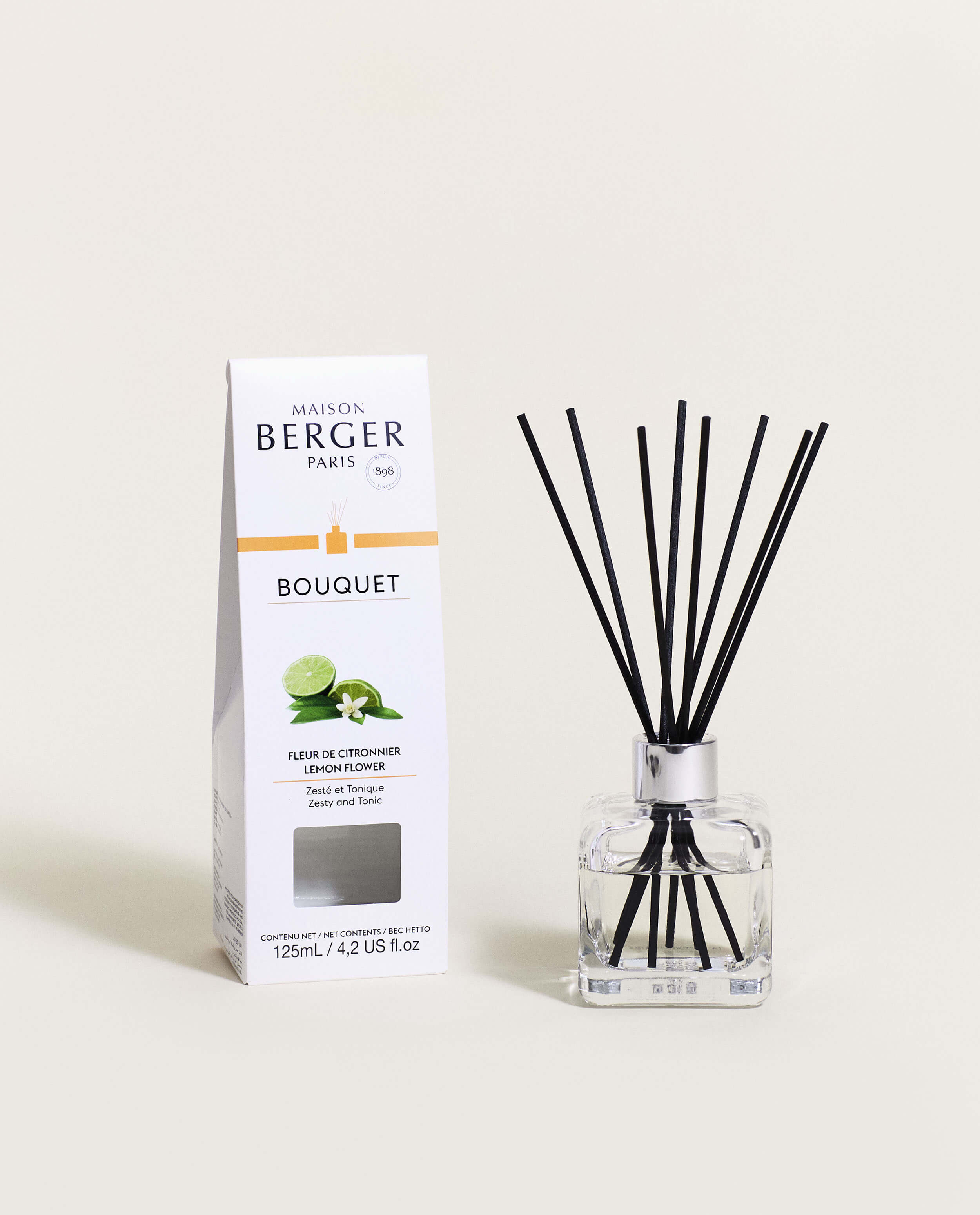 Maison Berger Lemon Flower Cube Reed Diffuser Main image