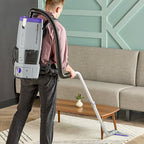 ProTeam GoFree Flex Pro II Cordless Backpack Vacuum with Extra Battery