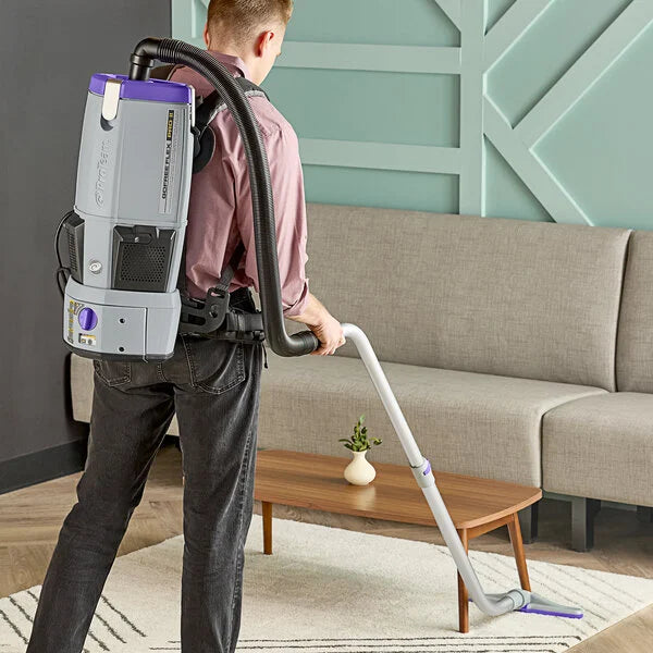 ProTeam GoFree Flex Pro II Cordless Backpack Vacuum with Extra Battery
