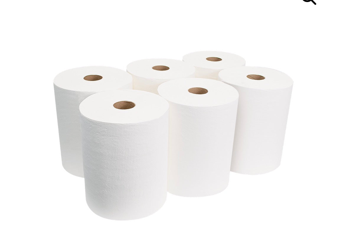 Morecon VT81” Hand roll 10" premium paper - 6 rolls per case