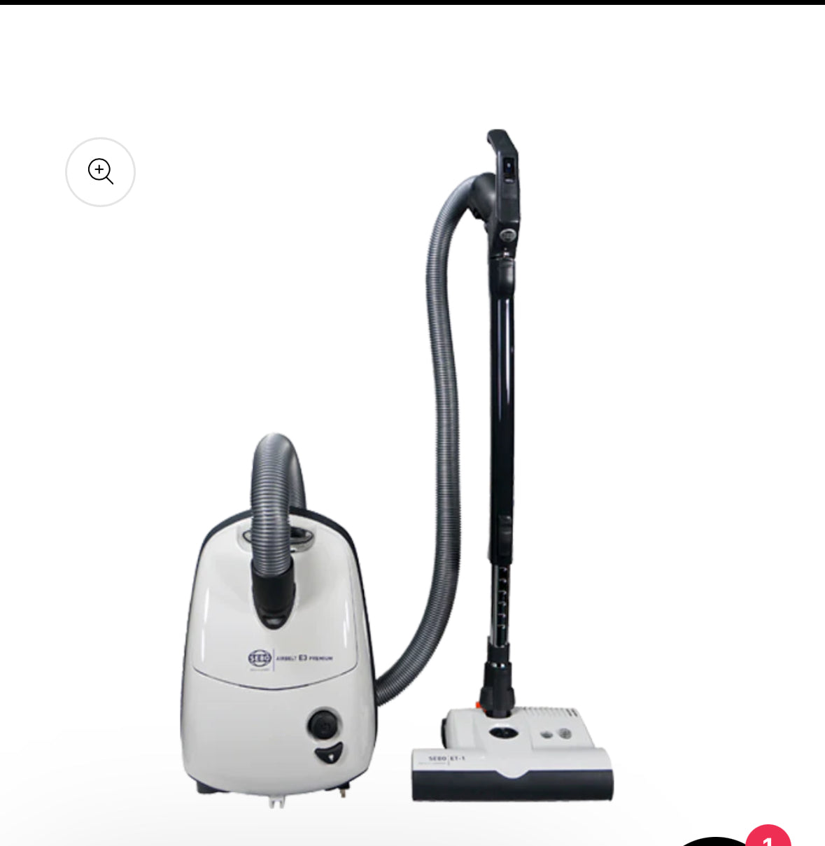 SEBO Airbelt E3 Premium Canister Vacuum