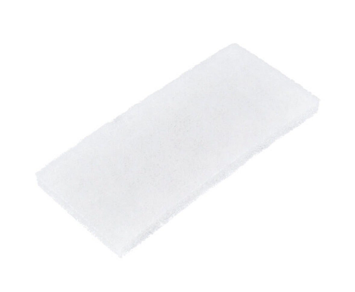 3M Scotch-Brite White Scrub Pad 4" x 10" sold individually - 1 pad only Secondary image