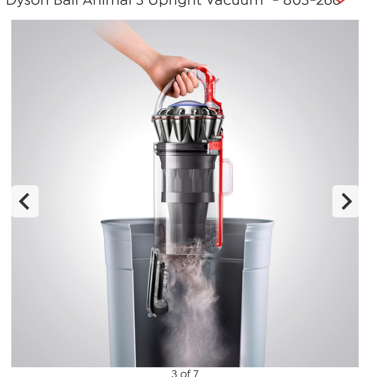 Dyson Ball Animal 3 upright vacuum