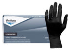 Black Nitrile Exam Gloves, Powder Free 5 mil