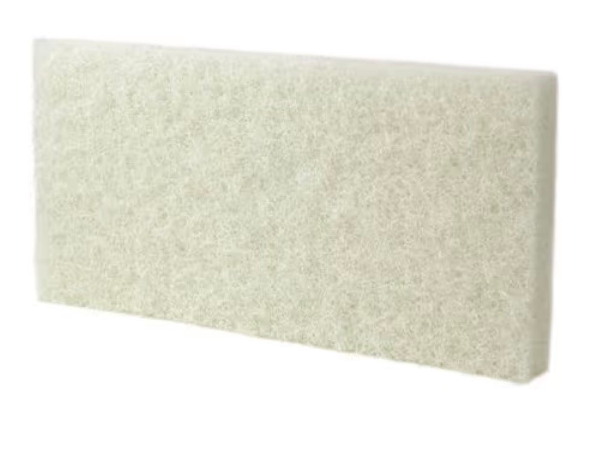 3M Scotch-Brite White Scrub Pad 4" x 10"