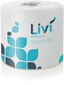 Livi 21545 Toilet Paper - 80 ct rolls per case