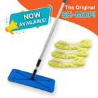 Sh-Mop with 1 cover on mop and 2 extra covers