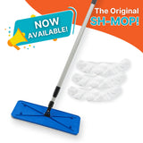 Sh-Mop with 1 cover on mop and 2 extra covers