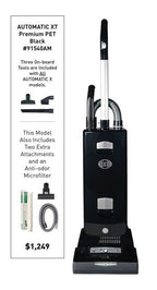 SEBO Automatic X7 Premium Units * call for details refurbished units at a Lower price - full extended warranty