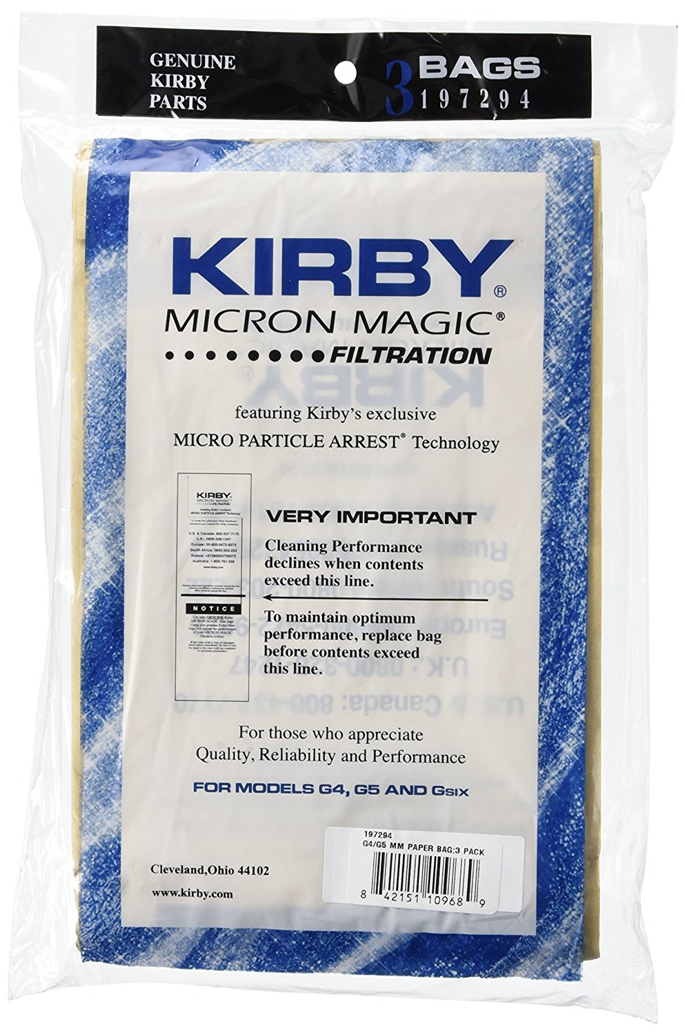 Kirby 197294 3pk