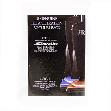 RFH-6 Type F HEPA Super;ITE BAGS