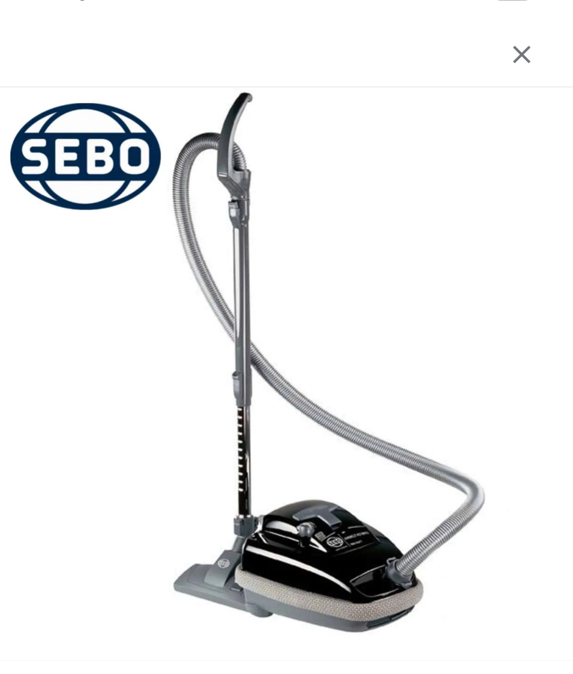SEBO K3 canister Secondary image